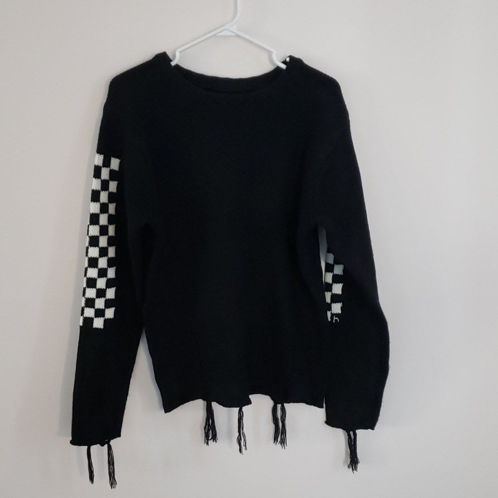 Rhude Malibu Rhacer Intarsia Hand Knit Sweater